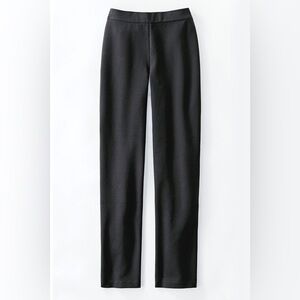 Coldwater Creek Black Ponte Classic Fit Pull On Women’s Dress Pants size 1X